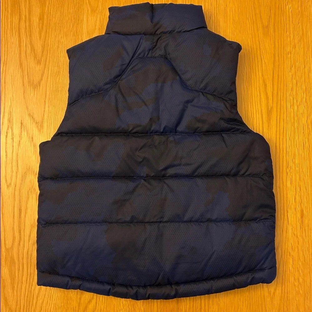 Perfect for Fall! Polo Ralph Lauren Kids Camouflage NavyPuffer Vest - reversible